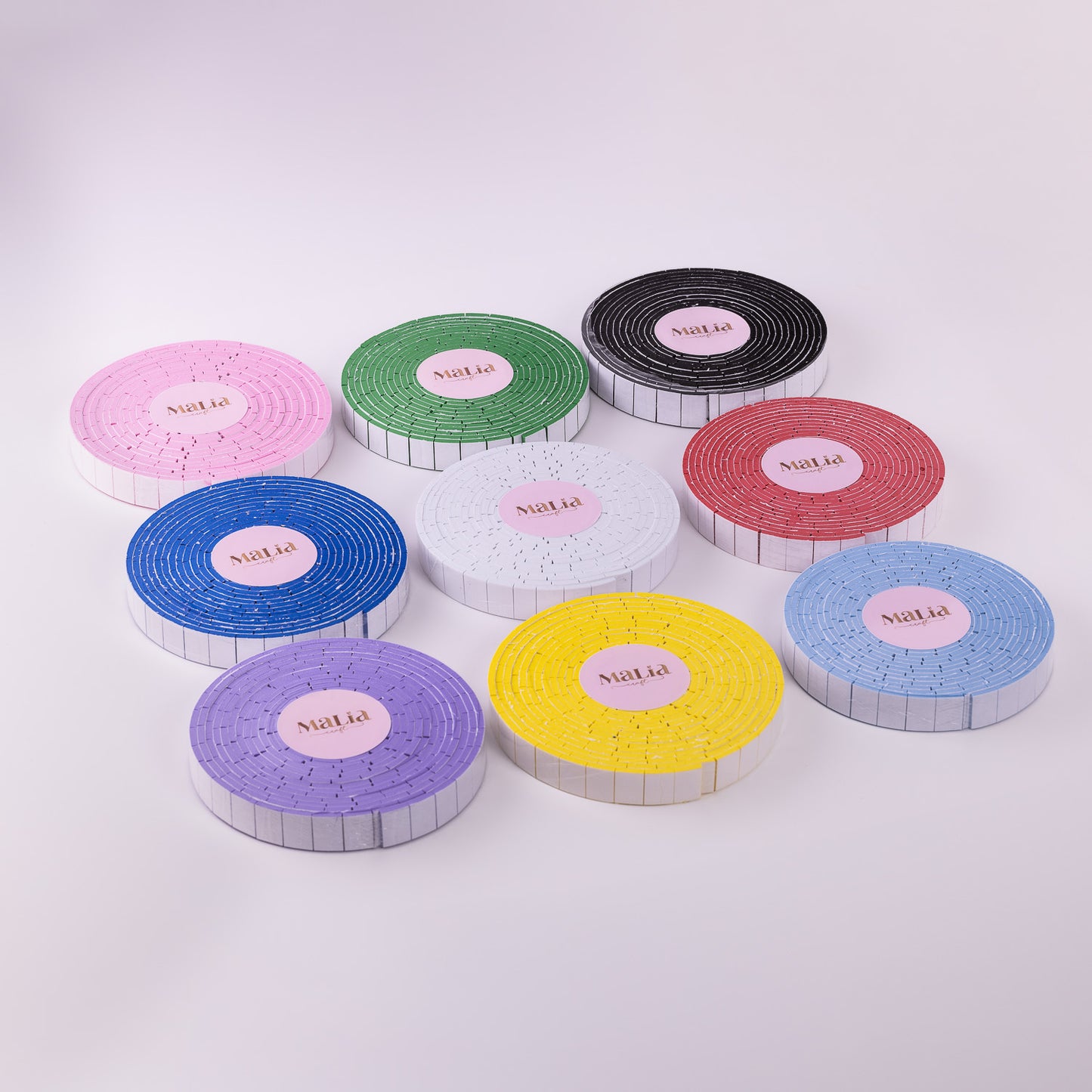 Colored Rolls of Double-Sided Foam Adhesive EVA